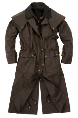 Billede af traditional Drover Coat - brun