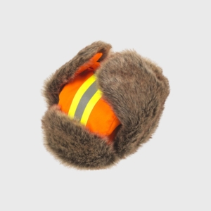 Billede af MJM, Trapper Reflex 32 faux fur yellow, med øreklapper oppe