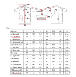 Billede af måleskema for Carl