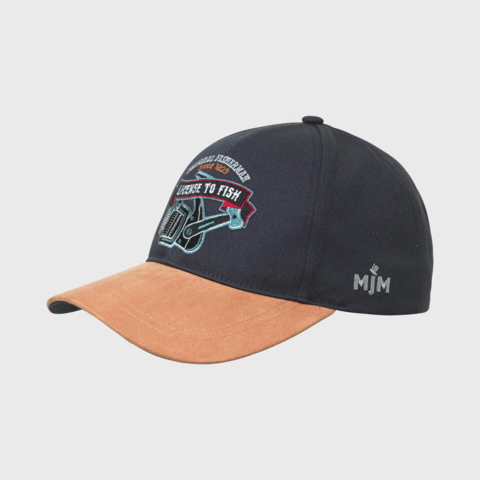 Billede af MJM, Baseball cap, License To Fish, navy