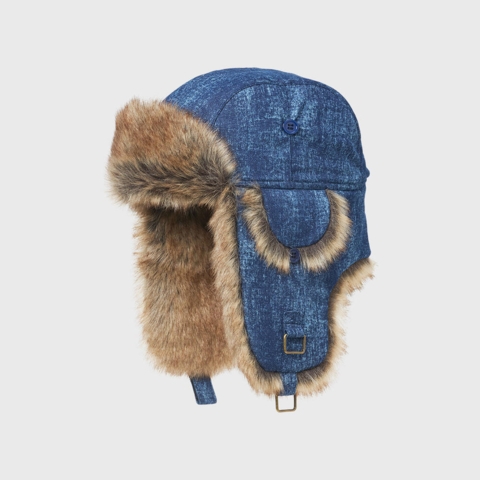 Billede af MJM Trapper, 42 cotton mix blue