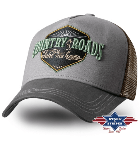 Billede af Stars & Stripes, Trucker Cap, COUNTRY ROADS