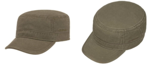 Stetson Army Cap, olive-cotton