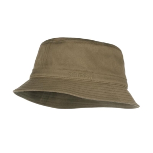 Scippis, Bucket hat i canvas med UPF50+ solbeskyttelse, olivengrøn