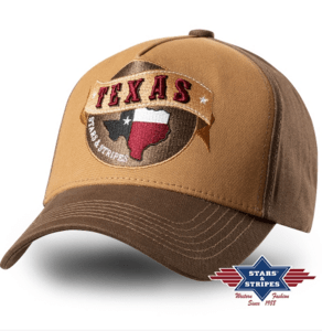 Stars & Stripes, Trucker Cap, Texas, brown